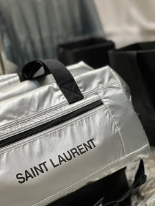 YSK310 Jacquard Saint Laurent Duffle Bag / 19.6 x 9.4 x 9.8 INCHES / HIGHEST QUALITY VERSION