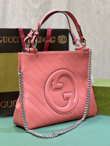 GC583 Gucci Blondie Medium Tote Bag / 13.6x16.1x3.1inch