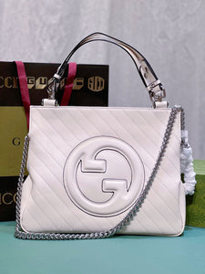 GC581 Gucci Blondie Medium Tote Bag / 13.6x16.1x3.1inch