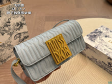 Load image into Gallery viewer, DR434 Miss Dior Flap Bag / 8.2x4.5x2.5inches
