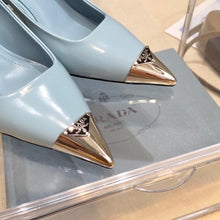 Load image into Gallery viewer, SE1163 PD Brushed Leather Slingback Pumps / Size4-11
