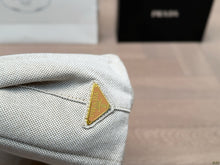 Load image into Gallery viewer, PD354 Linen Blend Small/Large Handbag
