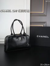 Load image into Gallery viewer, CC1446 CHANEL 26S Bowling Bag / Long Handle / 35 x 20 cm
