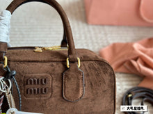Load image into Gallery viewer, MIU004 Small/Medium Arcadie Suede Leather Bag
