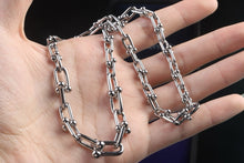 Load image into Gallery viewer, JW961 Tiffany Graduated Link Necklace / 18inch(45cm)
