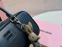 Load image into Gallery viewer, MIU005 Arcadie Suede Leather Bag / 4.7x10.6x3.5inch
