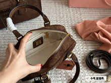 Load image into Gallery viewer, MIU004 Small/Medium Arcadie Suede Leather Bag

