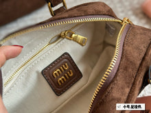 Load image into Gallery viewer, MIU004 Small/Medium Arcadie Suede Leather Bag
