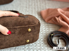 Load image into Gallery viewer, MIU004 Small/Medium Arcadie Suede Leather Bag
