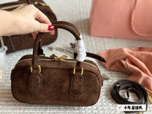 Load image into Gallery viewer, MIU004 Small/Medium Arcadie Suede Leather Bag
