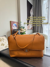 Load image into Gallery viewer, CC1450 CHANEL Large Flap Messenger Bag / 38 x 24 cm
