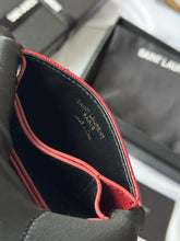 Load image into Gallery viewer, YSK383 CASSANDRE MATELASSÉ Flap Card Cases / HIGHEST QUALITY VERSION / 3.9x2.5x0.8inch

