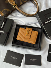 Load image into Gallery viewer, YSK384 CASSANDRE MATELASSÉ Flap Card Cases / HIGHEST QUALITY VERSION / 3.9x2.5x0.8inch
