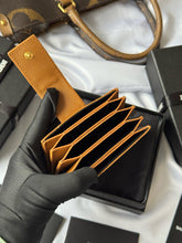 Load image into Gallery viewer, YSK384 CASSANDRE MATELASSÉ Flap Card Cases / HIGHEST QUALITY VERSION / 3.9x2.5x0.8inch

