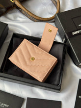 Load image into Gallery viewer, YSK385 CASSANDRE MATELASSÉ Flap Card Cases / HIGHEST QUALITY VERSION / 3.9x2.5x0.8inch
