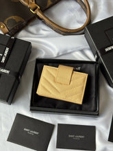 Load image into Gallery viewer, YSK387 CASSANDRE MATELASSÉ Flap Card Cases / HIGHEST QUALITY VERSION / 3.9x2.5x0.8inch
