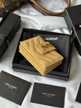 Load image into Gallery viewer, YSK387 CASSANDRE MATELASSÉ Flap Card Cases / HIGHEST QUALITY VERSION / 3.9x2.5x0.8inch

