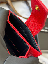 Load image into Gallery viewer, YSK388 CASSANDRE MATELASSÉ Flap Card Cases / HIGHEST QUALITY VERSION / 3.9x2.5x0.8inch
