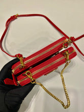 Load image into Gallery viewer, PD268 Triangular Patent Leather Mini Pouch / 5.9x3.9inch / HIGHEST QUALITY VERSION
