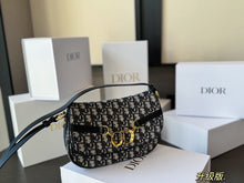 Load image into Gallery viewer, DR378 Small CD Besace Bag / 9.5x6x2.5inches
