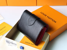 Load image into Gallery viewer, LB1009 Short Flap Wallet / 4.7 x 3.5 x 1inch
