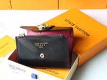 Load image into Gallery viewer, LB1009 Short Flap Wallet / 4.7 x 3.5 x 1inch
