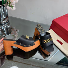 Load image into Gallery viewer, SE1133  VLOGO Sandals 95MM / Size5-10
