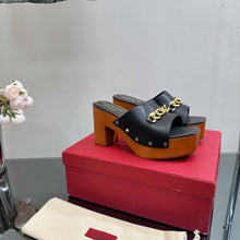 Load image into Gallery viewer, SE1133  VLOGO Sandals 95MM / Size5-10
