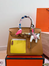 Load image into Gallery viewer, HM194 Hermes Colormatic Color-Block Birkin 30 / 30 cm
