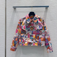 Load image into Gallery viewer, CLTH431 LV Cropped Jacket
