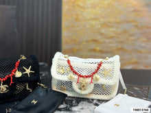 Load image into Gallery viewer, CC1455 CHANEL Tweed Flap Bag / 21 x 15 x 8 cm
