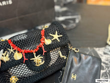 Load image into Gallery viewer, CC1455 CHANEL Tweed Flap Bag / 21 x 15 x 8 cm
