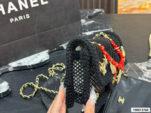 Load image into Gallery viewer, CC1455 CHANEL Tweed Flap Bag / 21 x 15 x 8 cm
