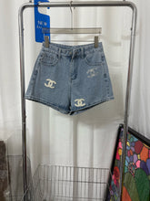 Load image into Gallery viewer, CLTH441 Chanel Cotton Denim Shorts
