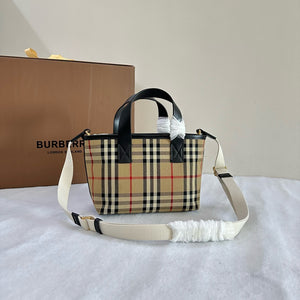 BUR127 Small Tote Bag / 10.6x3.7x6.5inch / HIGHEST QUALITY VERSION