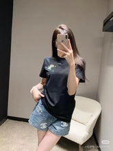 Load image into Gallery viewer, CLTH441 Chanel Cotton Denim Shorts
