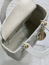 Load image into Gallery viewer, DR453 Medium Lady Dior Bag / HIGHEST QUALITY VERSION /  9.5x8.5x4.5inches
