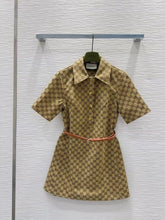 Load image into Gallery viewer, CLTH435 GG Canvas Dress
