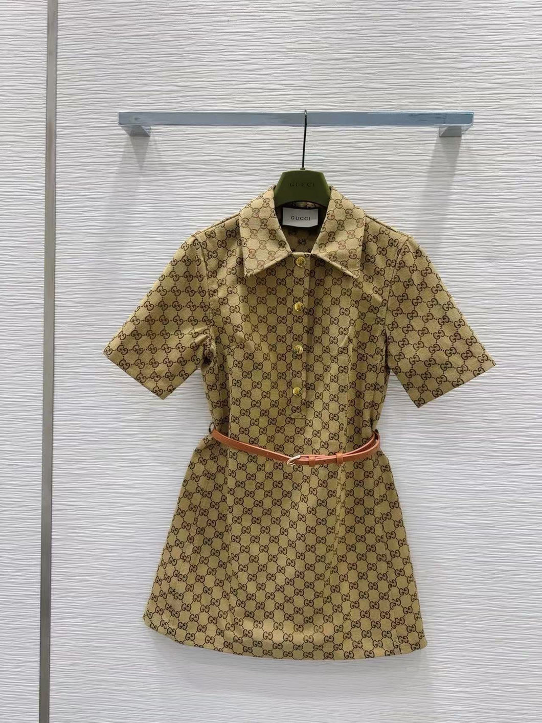 CLTH435 GG Canvas Dress