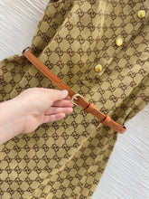 Load image into Gallery viewer, CLTH435 GG Canvas Dress
