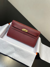 Load image into Gallery viewer, HM118 Kelly Wallet on Chain / HIGHEST QUALITY VERSION / 8.1x4.3x0.8inch
