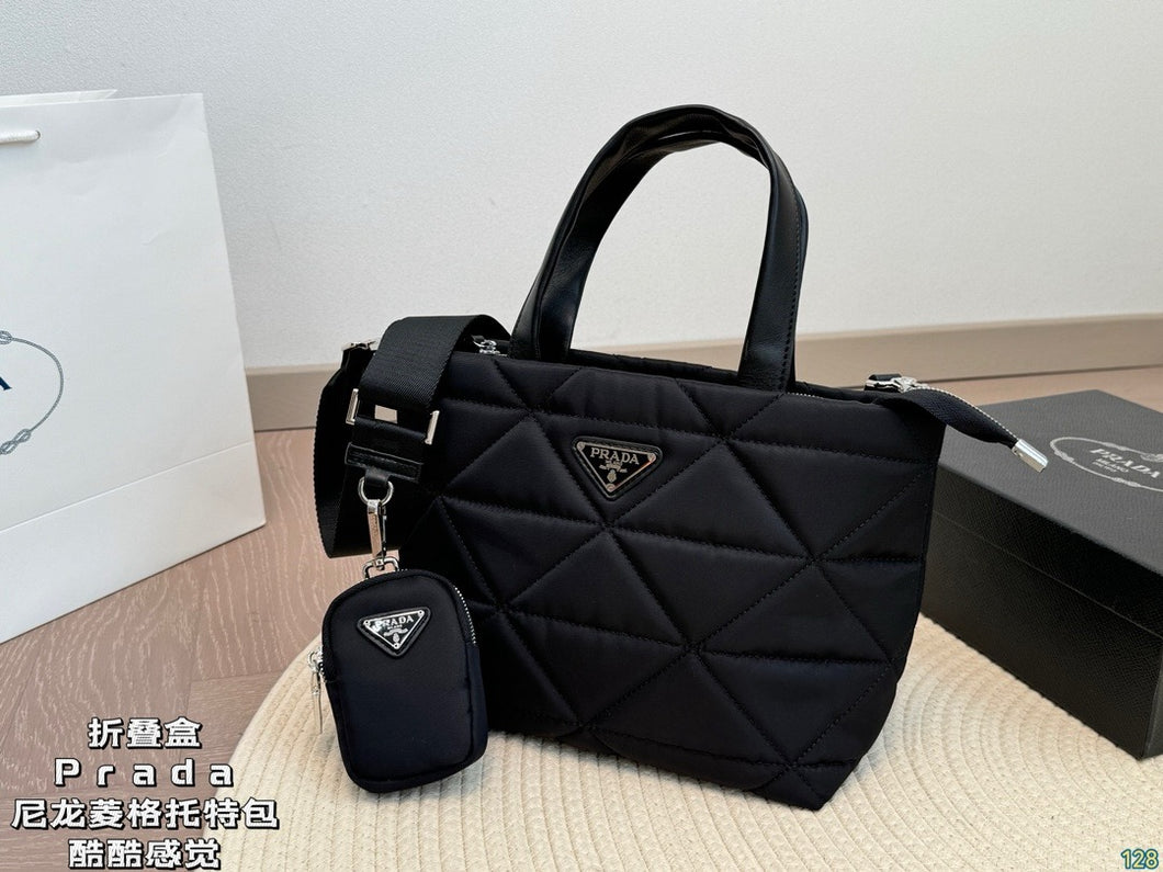 PD298 Padded Re-Nylon Tote Bag / 9 x 7.5 x 4.7inch