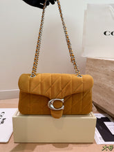 Load image into Gallery viewer, COH012 COACH Tabby Suede Chain Bag / 26 x 14 x 20 cm
