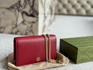 GC639 GC Marmont Chain Wallet / 7.5 x 4.3 x 1.5inch