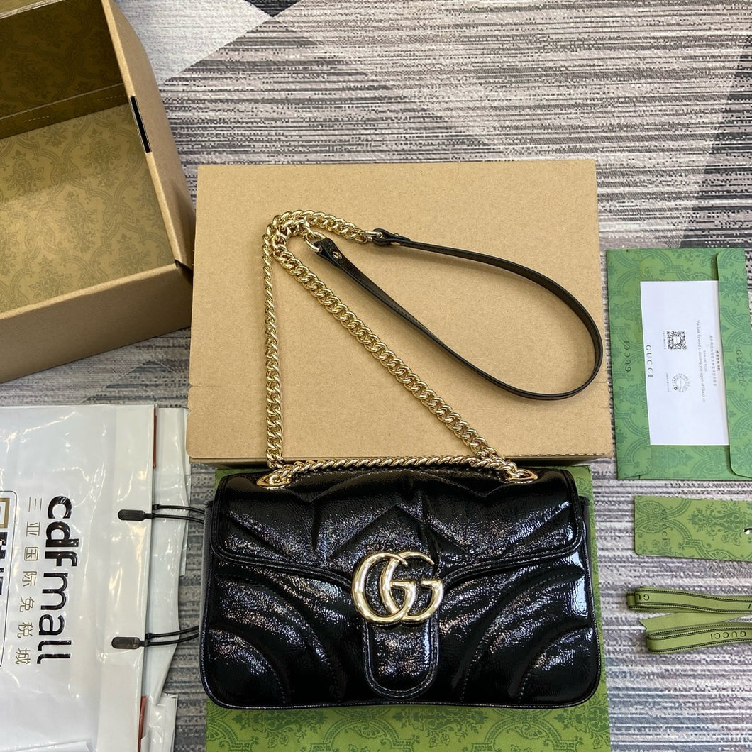 GC640 GG Marmont Small Shoulder Bag / 10