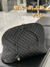 Load image into Gallery viewer, YSK246 ES GIANT Travel Bag in Quilted Leather / HIGHEST QUALITY VERSION
