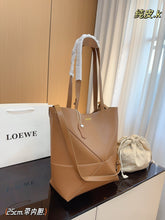 Load image into Gallery viewer, LWE028 LOEWE Puzzle Fold Tote Bag / 12.4x10x5.7inch
