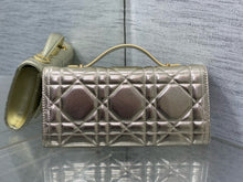 Load image into Gallery viewer, DR492 Miss Caro Top Handle Pouch / HIGHEST QUALITY VERSION / 9.5x4.5x1.5inches
