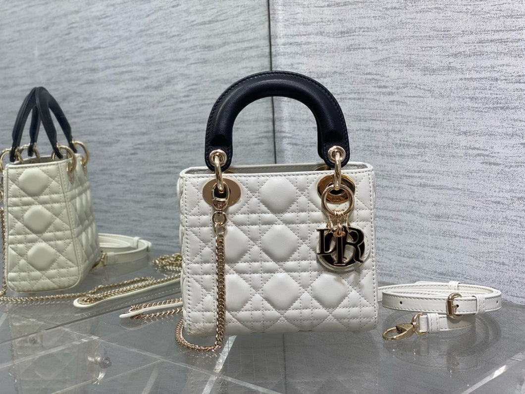 DR415 Mini Lady Dior Bag / 6.5x6x3inches / HIGHEST QUALITY VERSION