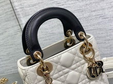 Load image into Gallery viewer, DR415 Mini Lady Dior Bag / 6.5x6x3inches / HIGHEST QUALITY VERSION
